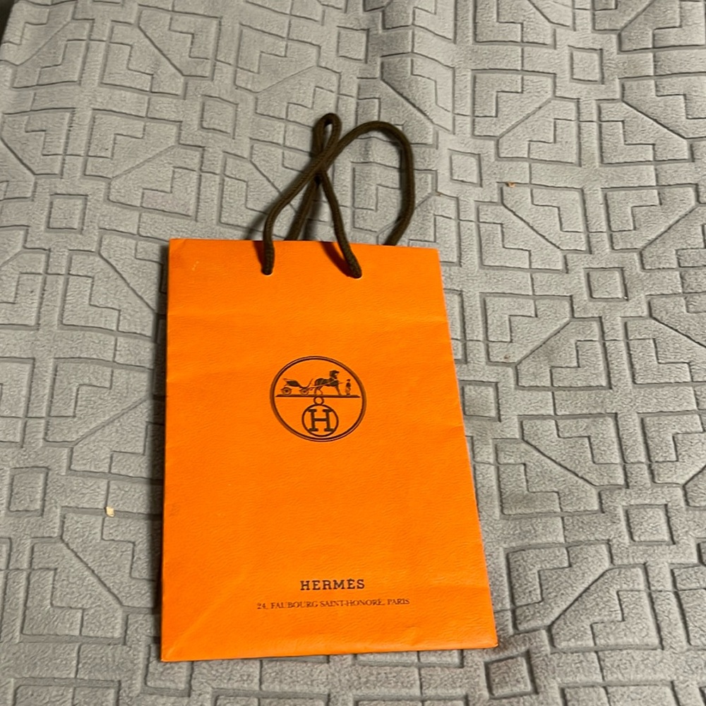 Hermes small paper bag